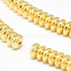 Electroplate non magnetici ematite sintetico fili di perline&nbsp;G-Q465-29G