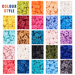 Perles en pâte polymère manuel&nbsp;CLAY-PH0001-13-6mm