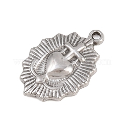 Pendentifs en acier inoxydable 304&nbsp;STAS-D264-06B-P
