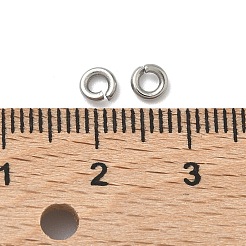 Anelli di congiunzione aperti in acciaio inossidabile 304 anti-ossidazione&nbsp;STAS-E067-07-4mm