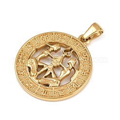 Pendentifs en acier inoxydable 304&nbsp;STAS-C131-03G-09