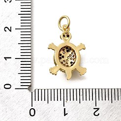 Ottone micro spianare pendenti zirconi&nbsp;KK-B128-05G