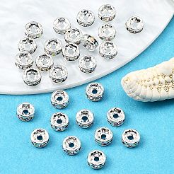 Messing Strass Zwischen perlen&nbsp;RB-A014-Z5mm-28S-NF