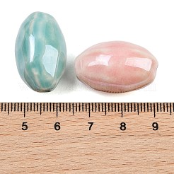 Perles de porcelaine émaillée&nbsp;PW-WG559A4-M