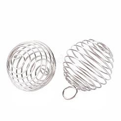 Anlaufgeschützte Anhänger aus 304 Edelstahldraht&nbsp;STAS-ZX013-22-25mm-P
