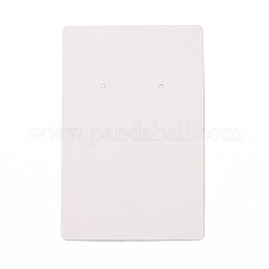 Cartes d'affichage de collier de boucle d'oreille en carton&nbsp;CDIS-G007-01B