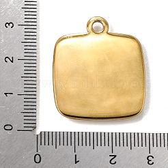 Pendentifs en acier inoxydable 304 et nacre d'ormeau naturelle&nbsp;SH-CBA7184-01G-G