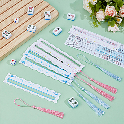 Acryl Mahjong Regelleser&nbsp;DIY-BC0017-06