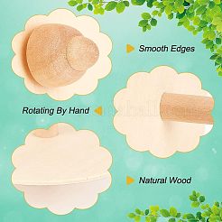 Trottole in legno&nbsp;WOOD-WH0027-66