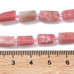 Stränge aus natürlichen Rhodonit-&nbsp;G-C270-K11