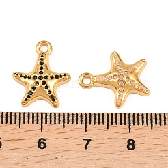 304 Edelstahl-Emaille-Anhänger&nbsp;STAS-A135-09G