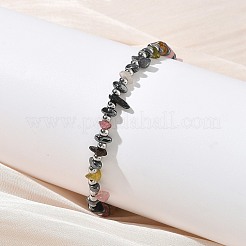 Armband aus natürlichen&nbsp;BJEW-Z148-02P-06