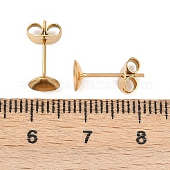 Accesorios para pendientes de acero inoxidable 304&nbsp;STAS-D389-03D-G