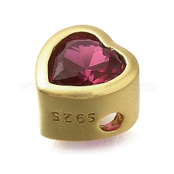 925 perlina di zirconia cubica in argento sterling&nbsp;STER-L066-06G-07