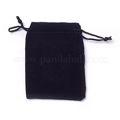Kordeltaschen aus Samtgewebe&nbsp;TP-C001-50x70mm-4