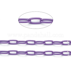 Chaînes de trombones en laiton peintes à la main écologiques&nbsp;KK-J276-18-P14