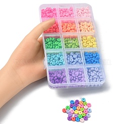 750 Stück 15 Farben handgefertigte Polymer Clay Perlen&nbsp;CLAY-YW0001-73