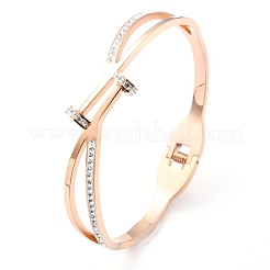 Brazaletes de acero inoxidable 304&nbsp;BJEW-O184-17