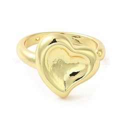 Fingerring aus Messing mit Rack-Beschichtung&nbsp;RJEW-C072-04G
