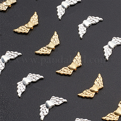 200 pièce de perles Angeltee en alliage de style tibétain de 2 couleurs&nbsp;TIBEB-AR0001-07-RS