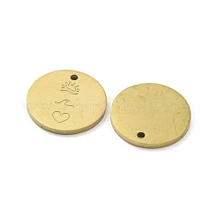 Ionenplattierung (IP) 316L Edelstahlanhänger&nbsp;STAS-K280-10A-G