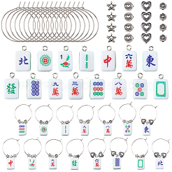 Colgantes de resina 110pcs 2 estilos&nbsp;RESI-BM0001-16