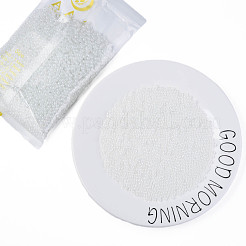6/0 perle di semi di vetro imitazione giada&nbsp;SEED-N004-006-01