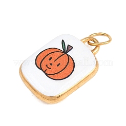 Halloween 304 Edelstahl Emaille Anhänger&nbsp;STAS-B138-07G