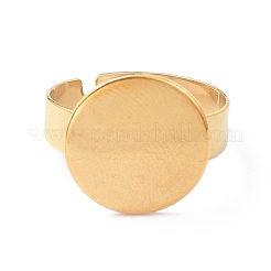 Ionenplattierung (IP) verstellbare Fingerringkomponenten aus Edelstahl 304&nbsp;STAS-P291-03D-G