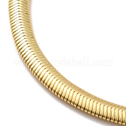 Bracelet de chaînes à chevrons en laiton placage de rack pour hommes femmes&nbsp;LS-BJEW-M227-01G