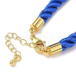 Fabrication de colliers en cordon torsadé en nylon de 5 mm&nbsp;FIND-G096-01G-16
