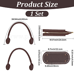 Handtaschen-Kits aus PU-Leder&nbsp;DIY-WH20076-15D