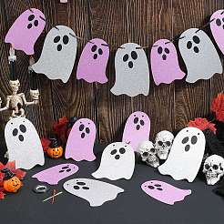Halloween-Thema-Geister-Papierschlange zum Aufhängen&nbsp;DIY-WH20014-02B