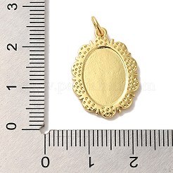 Gestellmessinganhänger&nbsp;KK-U027-44G