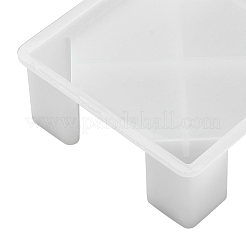 2 Stück 2-Stil-DIY-Untersetzer-Silikonformen&nbsp;DIY-FS0004-92