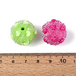 Cuentas de rhinestone de resina acrílica opaca y transparente&nbsp;SACR-Q005-02B