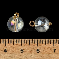 Legierung Glas-Anhänger&nbsp;GLAA-P080-03G-09