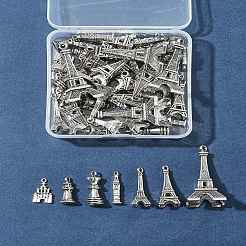 Ciondolo in lega stile tibetano 60 pz 7 stili&nbsp;TIBE-FS0003-19