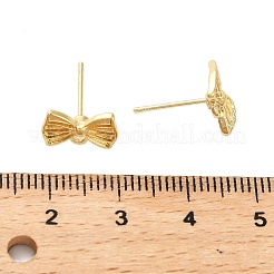 Legierung Ohrstecker Zubehör&nbsp;PALLOY-I224-01G