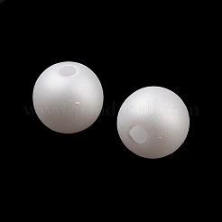 Perline di plastica imitazione perla satinata&nbsp;KY-F022-6mm-01
