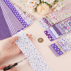 40 Stück Baumwollstoff mit Blumenmuster&nbsp;DIY-WH20031-112