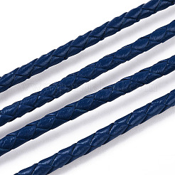 Cable trenzado de cuero de vaca&nbsp;NWIR-N005-01M-3mm