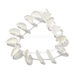 Bianco naturale agata fili di perline&nbsp;G-P561-A04-01