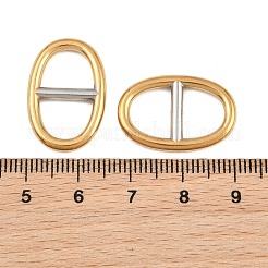 Placage ionique (IP) 304 Maillons ovales&nbsp;STAS-F366-02B-GP