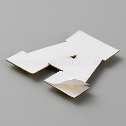 Schreiben Sie einen selbstklebenden Aufnäher aus computergesteuertem Handtuchsticktuch&nbsp;PATC-WH0007-37B-02