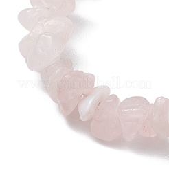 Bracelets extensibles en perles de quartz rose naturel&nbsp;BJEW-TA00494-03