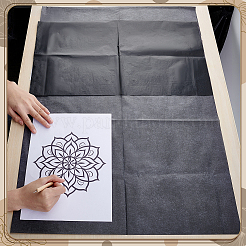 Schwarzes Graphittransferpapier&nbsp;DIY-PH0028-46
