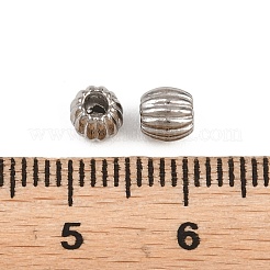 Perline in acciaio inossidabile 304&nbsp;STAS-D394-02F-P