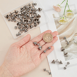 40 pz 2 pendenti in lega in stile tibetano&nbsp;FIND-DC0002-02