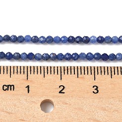 Chapelets de perles en sodalite naturelle&nbsp;G-D306-A01-2mm-B